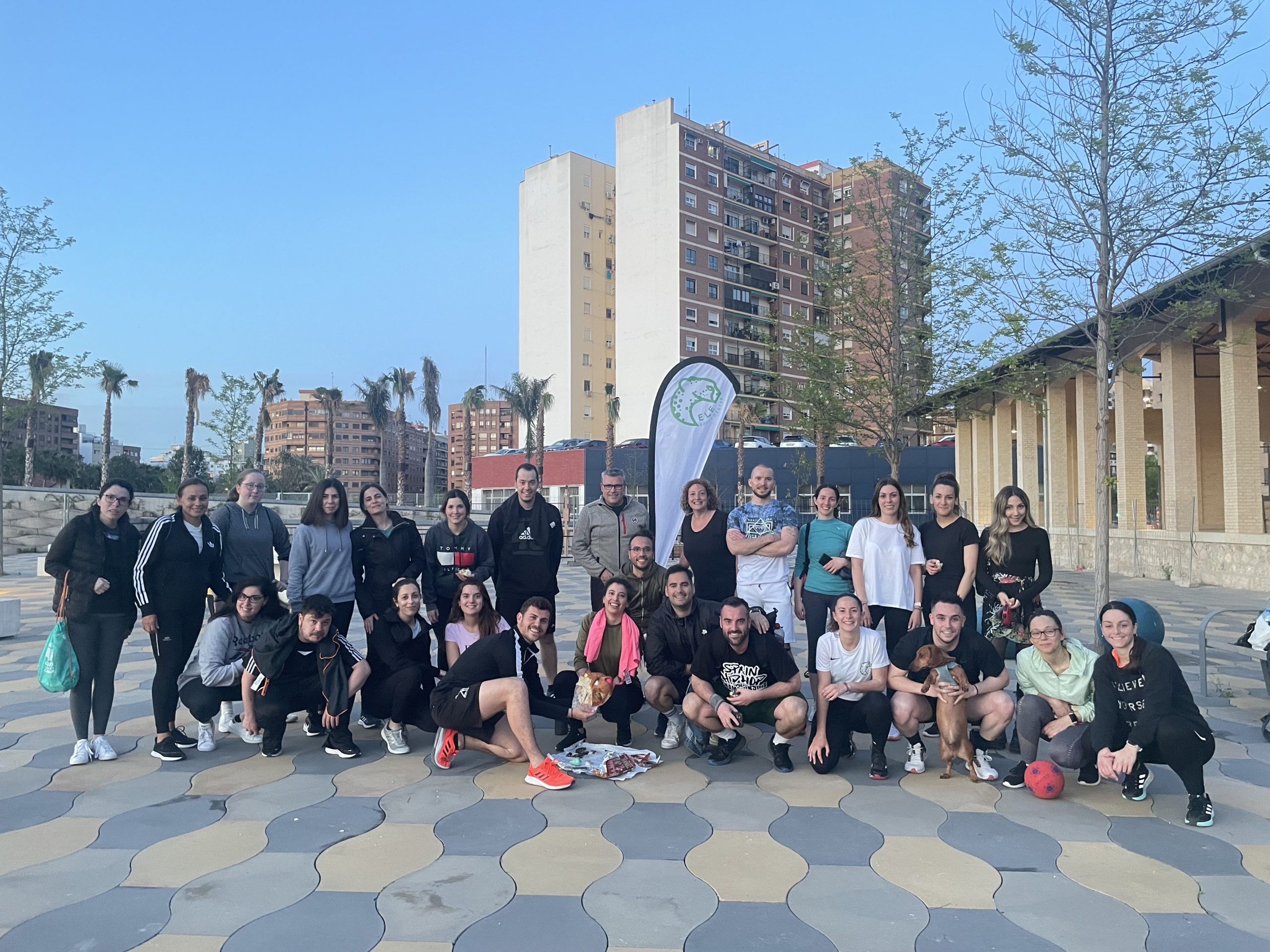 Grupos de entrenamientos al aire libre en Valencia