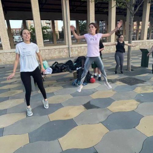 Grupos de entrenamientos al aire libre en Valencia